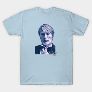 Mads Mikkelsen Signed Portrait 1 T-Shirt